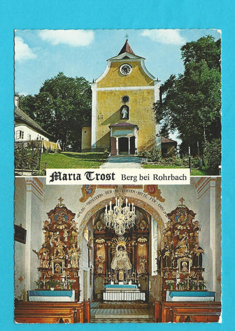 AK Berg bei Rohrbach. Wallfahrtskirche Maria Trost.
