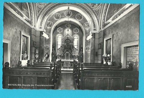 AK Mayerling. Kapelle der Franziskanerinnen. (1960)