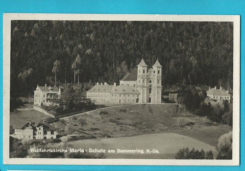 AK Wallfahrtskirche Maria Schutz am Semmering. (1930)