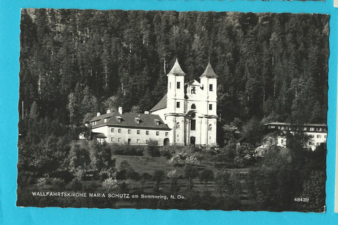 AK Wallfahrtskirche Maria Schutz am Semmering. (1960)
