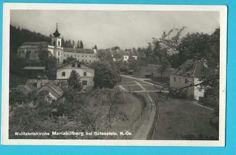AK Wallfahrtskirche Mariahilfberg bei Gutenstein. (1931)