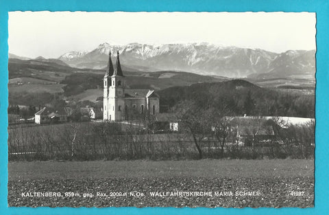 AK Kaltenberg geg. Rax. Wallfahrtskirche Maria Schnee. (1965)