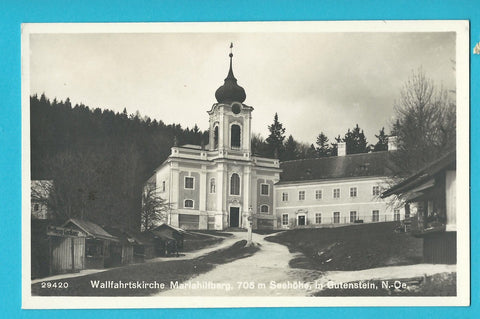 AK Wallfahrtskirche Mariahilfberg in Gutenstein.