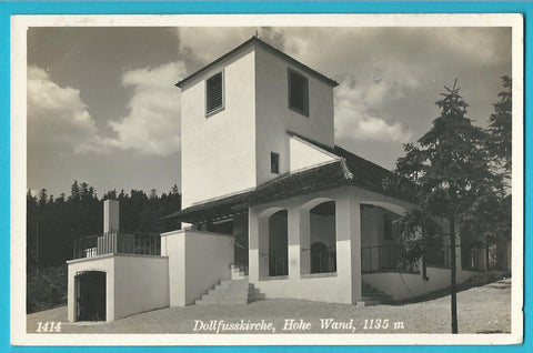 AK Dollfusskirche, Hohe Wand. (1935)