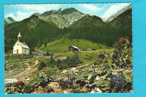 AK Alpenmotiv aus Österreich. Tuffbad bei St. Lorenzen im Lesachtal.