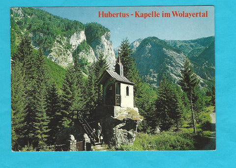 AK Hubertus-Kapelle im Wolayertal. Birnbaum-Lesachtal.