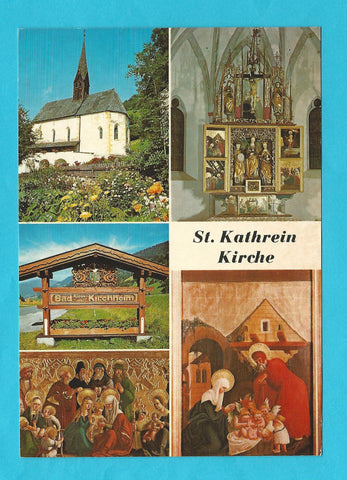 AK Bad Kleinkirchheim. St. Kathrein Kirche.