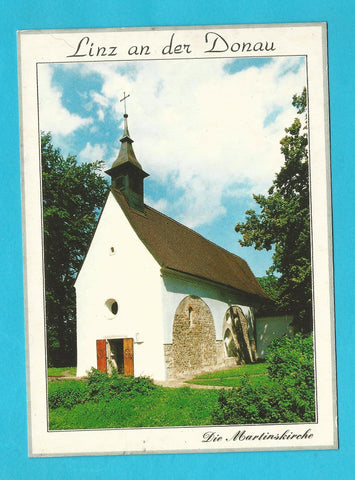 AK Linz an der Donau. Die Martinskirche.