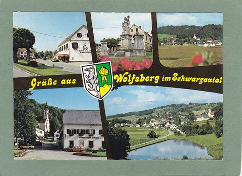 AK Grüße aus Wolfsberg im Schwarzautal.