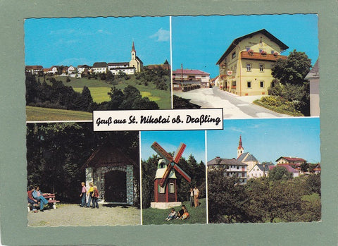 AK Gruß aus St. Nikolai ob. Draßling.