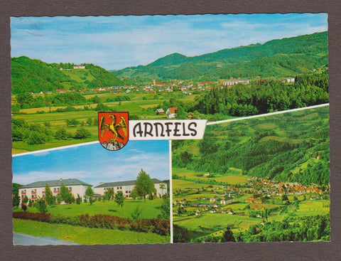 AK Arnfels. Blick auf Arnfels und die Landesberufsschule.