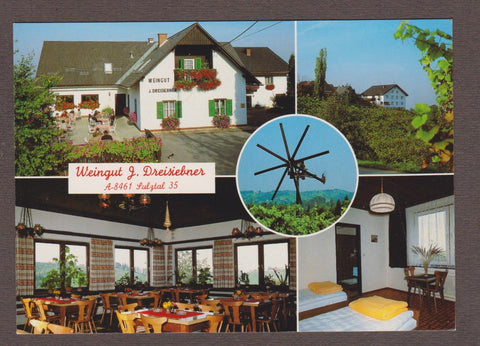 AK Ehrenhausen. Weingut J. Dreisiebner. Sulztal 35. Buschenschank.