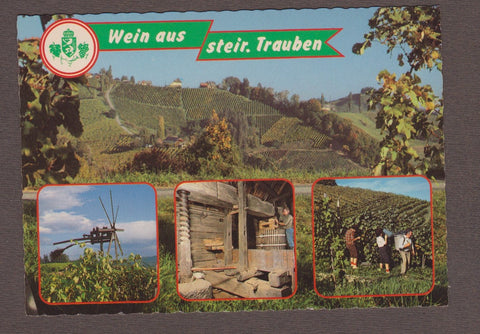 AK Ehrenhausen. Wein aus steirischen Trauben. Schutzring.