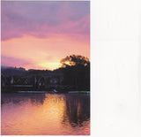 AK Sonnenaufgang am Waldschachersee.