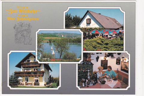 AK St. Nikolai i. Sausal. Restaurant Zur Einkehr Pension Vier Jahreszeiten. Lamperstätten 11, am Waldschachersee.