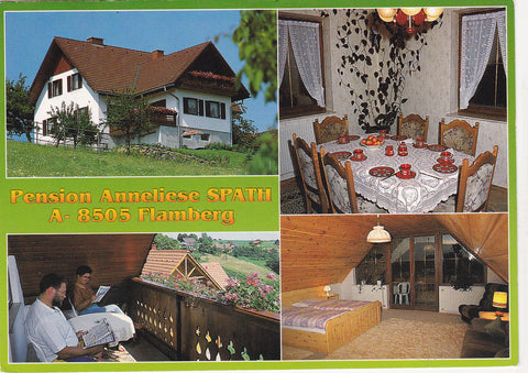 AK St. Nikolai i. Sausal. Pension Anneliese und Karl Spath. Flamberg 28a.