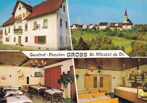 AK St. Nikolai ob Draßling. Gasthof Pension Gröss.