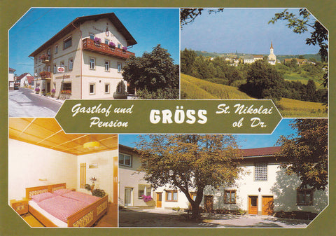 AK St. Nikolai ob Draßling. Gasthof Pension Gröss.