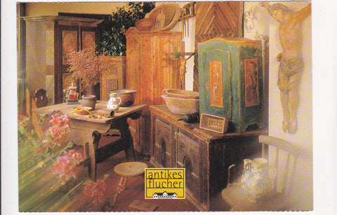 AK Tillmitsch, Dorfstraße 80. Antikes Flucher.