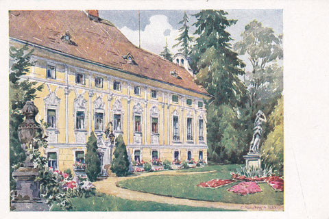 AK Lebring. Schloß Murstätten.