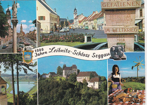 AK 1000 Jahre Leibnitz - Schloss Seggau.