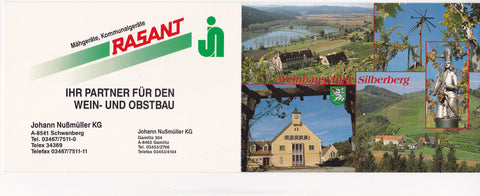 Doppel-AK Weinbauschule Silberberg. Leibnitz.