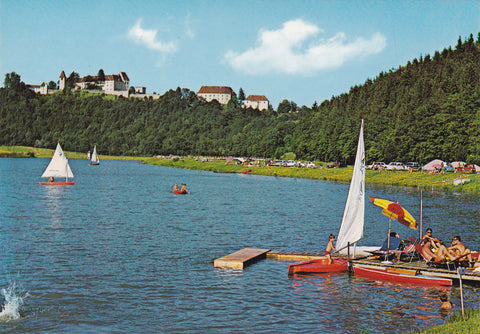 AK Sulm-Badeseen. Schloß Seggau bei Leibnitz.