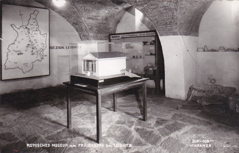 AK Römisches Museum am Frauenberg bei Leibnitz.