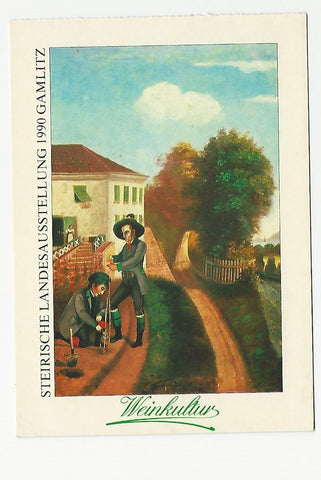 AK Steirische Landesausstellung 1990 Gamlitz. Weinkultur. Erzherzog Johann pflanzt auf seinem Weingut in Pickern bei Marburg eine Rebe.