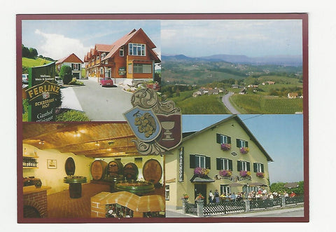 AK Gamlitz. Familie Ferlinz Seminargasthof, Weingut. Eckberg 22.