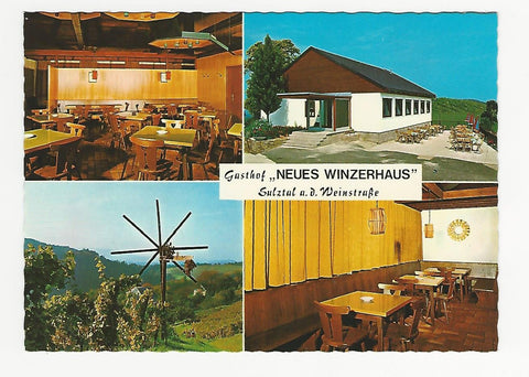 AK Sulztal a.d. Weinstraße 18. Gasthof Neues Winzerhaus.
