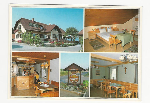 AK Gamlitz. Eckberg 72. Weinbau Nekrep, vlg. Stani Gustl.