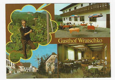 AK Gamlitz im südsteir. Weinland. Gasthof Karl Wratschko sen.