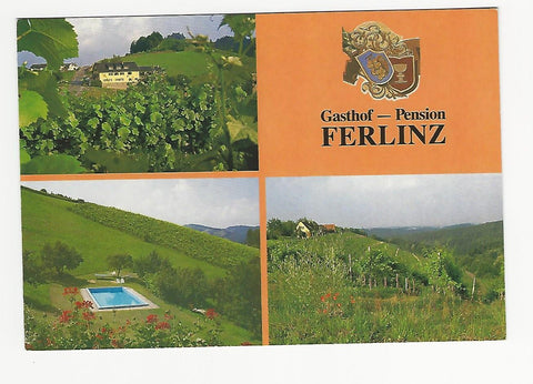 AK Gamlitz. Eckberg 22. Gasthof Pension Ferlinz.