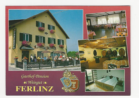 AK Gamlitz. Eckberg 22. Gasthof Pension Ferlinz.