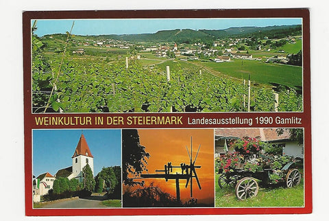 AK Weinkultur in der Steiermark Landesausstellung 1990 Gamlitz.