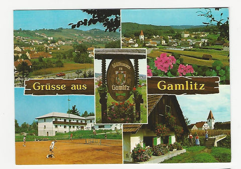 AK Grüsse aus Gamlitz.