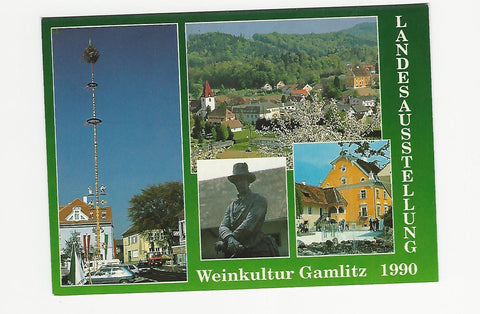 AK Landesausstellung Weinkultur Gamlitz 1990.