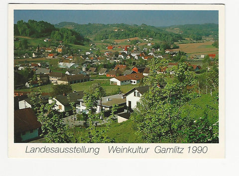 AK Landesausstellung Weinkultur Gamlitz 1990.