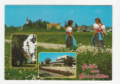 AK Grüße aus Gleinstätten (1990)