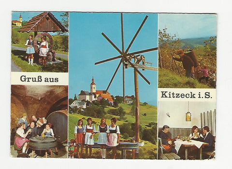 AK Gruß aus Kitzeck im Sausal.