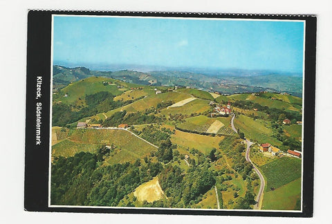 AK Kitzeck. Südsteiermark. ( Coca -Cola Werbekarte)