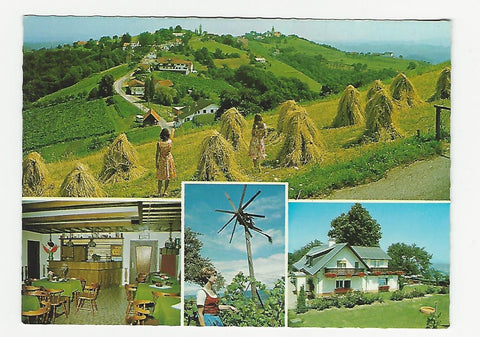 AK Kitzeck, Greith 19. Buschenschank Lambauer vulgo Köstenbauer. Inh. G. u. E. Lambauer.