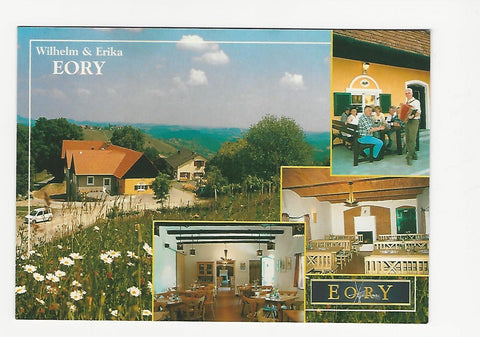 AK Glanz an der Südsteirischen Weinstraße Buschenschank Eory. Leutschach. Pössnitz 65.