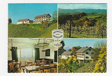 AK Leutschach, Glanz an der Weinstraße. Weingut und Buschenschank Karl Repolusk.