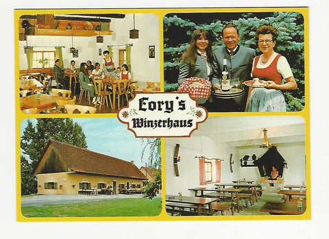 AK Leutschach. Pößnitz 65. Buschenschank Wilhelm Eory.