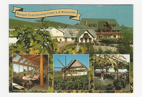 AK Glanz an der Weinstraße 50. Weingut Tschermonegg. Leutschach.