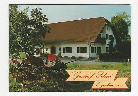 AK Leutschach. Gasthof Schrei am Karnerberg.