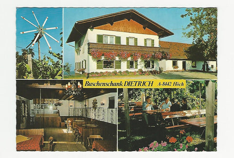 AK Höch 87. Buschenschank Dietrich.