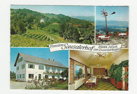 AK Höch am Demmerkogel. Pension Sausalerhof.